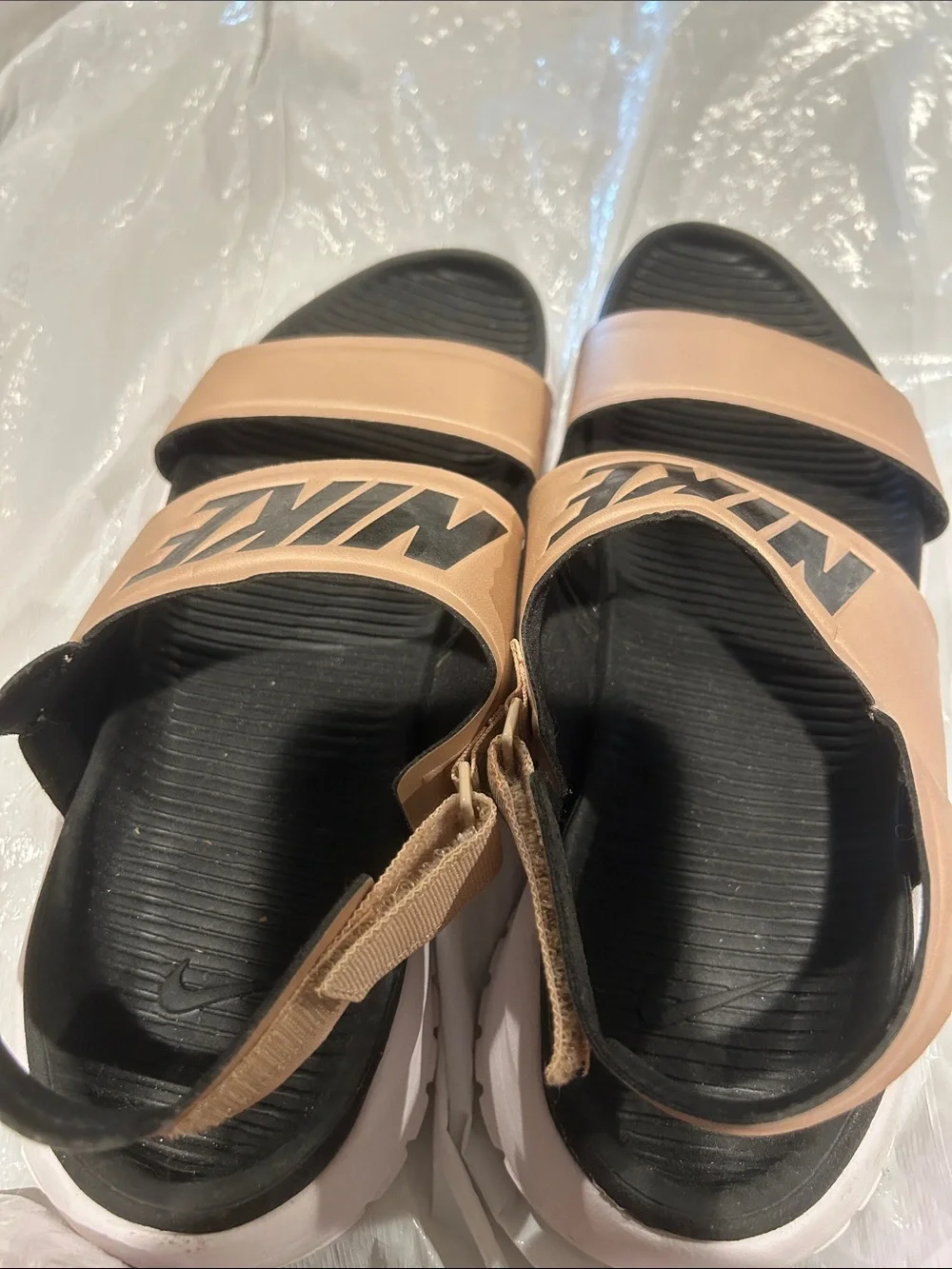 Nike open toe